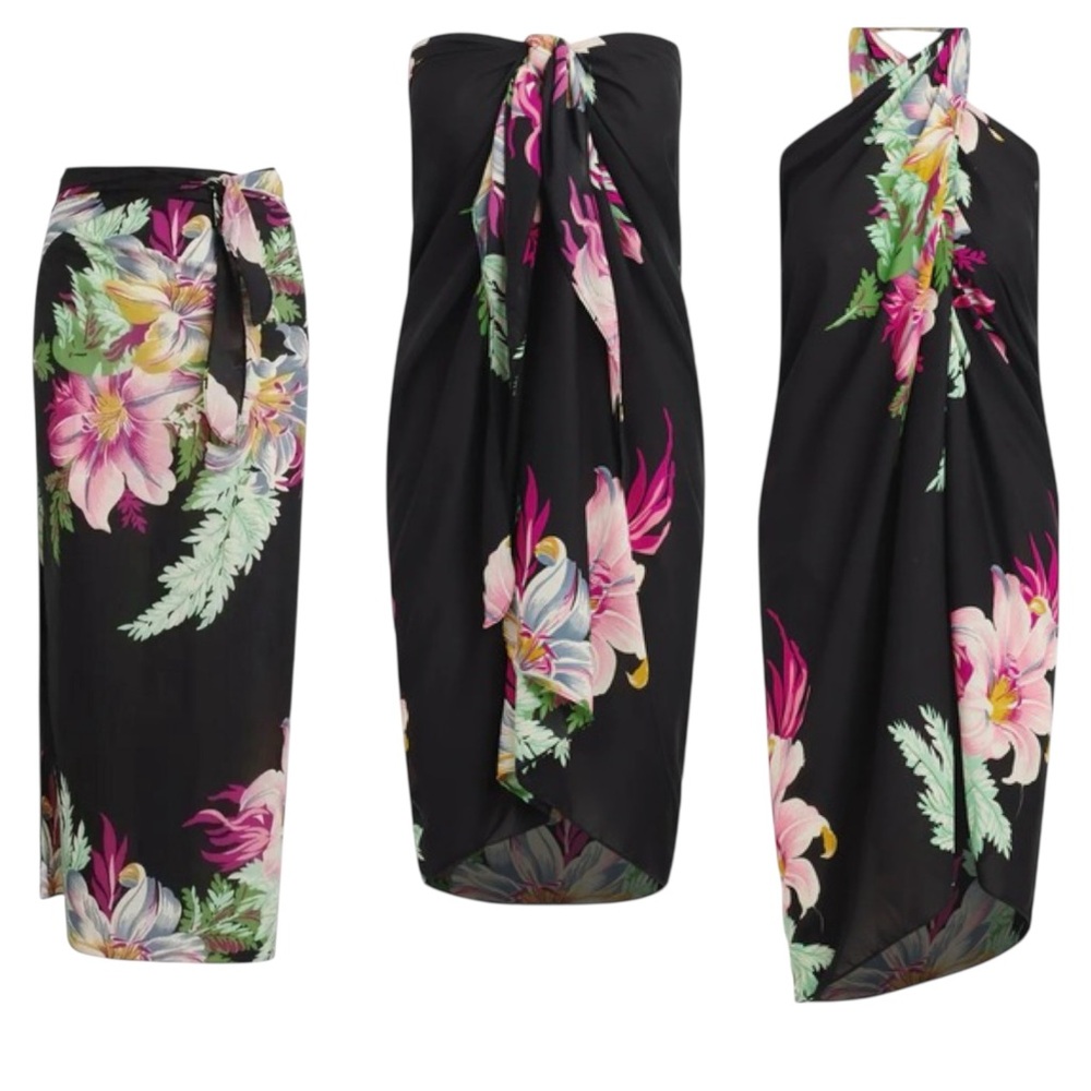 Curateur Walter Baker Paradise Grand Magnolia Sarong One Size OS